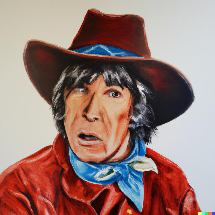 Untitled (cowboy), Variation #2